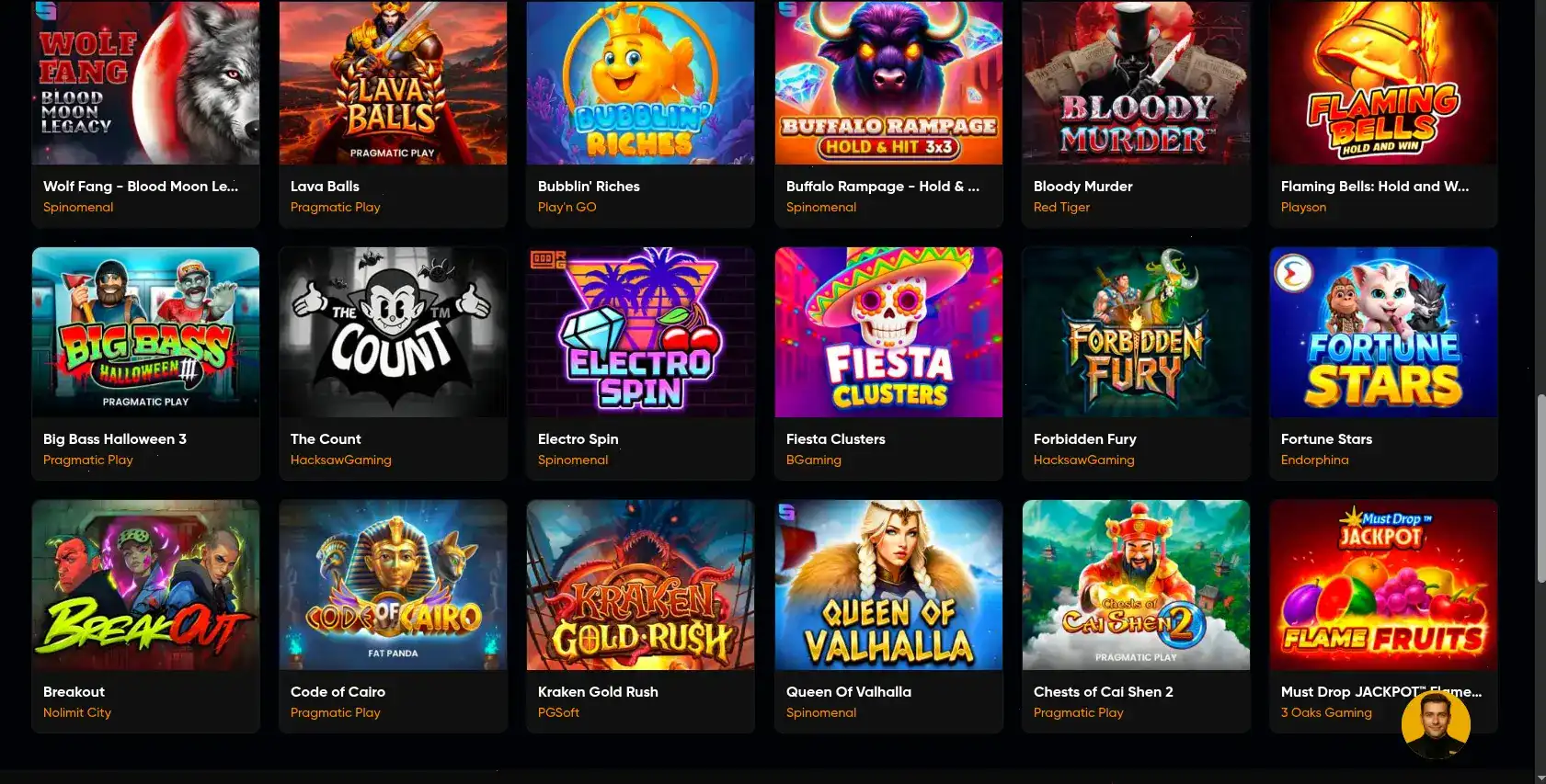 Бонусы и акции в казино Spinbetter на экране